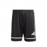 ADIDAS Pantaloncini Calcio Squadra 25 Nero Bianco Uomo