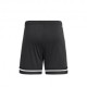 ADIDAS Pantaloncini Calcio Squadra 25 Nero Bianco Uomo