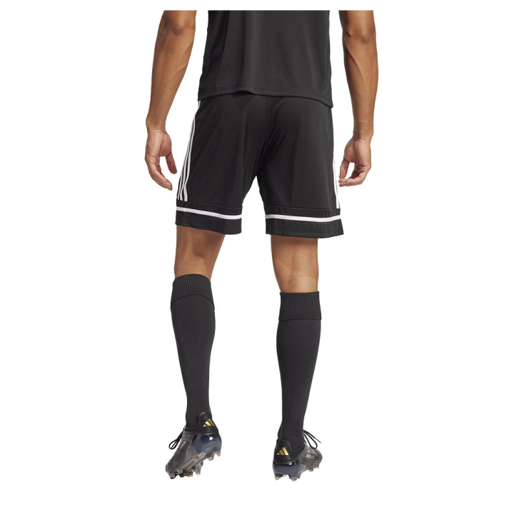 ADIDAS Pantaloncini Calcio Squadra 25 Nero Bianco Uomo