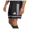 ADIDAS Pantaloncini Calcio Squadra 25 Nero Bianco Uomo