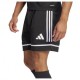 ADIDAS Pantaloncini Calcio Squadra 25 Nero Bianco Uomo