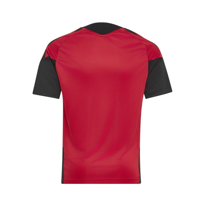 ADIDAS Maglia Maniche Corte Mufc Tr Rosso Nero Bambino