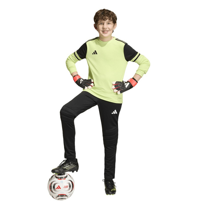 ADIDAS Pantaloni Allenamento Calcio Tierro26 Portiere Nero Bianco Bambino