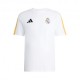 ADIDAS Maglia Maniche Corte Real Dna Bianco Giallo Uomo