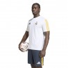 ADIDAS Maglia Maniche Corte Real Dna Bianco Giallo Uomo