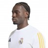 ADIDAS Maglia Maniche Corte Real Dna Bianco Giallo Uomo
