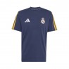 ADIDAS Maglia Maniche Corte Real Dna Navy Giallo Uomo