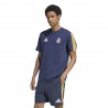 ADIDAS Maglia Maniche Corte Real Dna Navy Giallo Uomo
