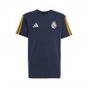 ADIDAS Maglia Maniche Corte Real Dna Navy Giallo Bambino