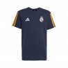 ADIDAS Maglia Maniche Corte Real Dna Navy Giallo Bambino