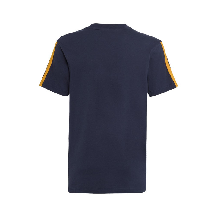 ADIDAS Maglia Maniche Corte Real Dna Navy Giallo Bambino