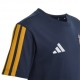 ADIDAS Maglia Maniche Corte Real Dna Navy Giallo Bambino