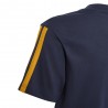 ADIDAS Maglia Maniche Corte Real Dna Navy Giallo Bambino