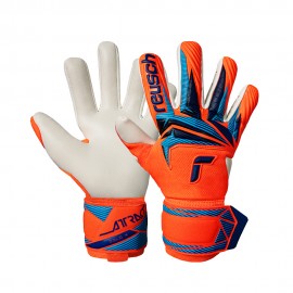 Reusch Guanti Calcio Attrakt Oro X Nc Arancio Blu Uomo