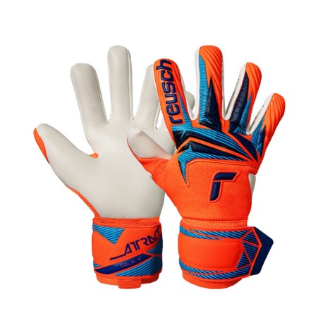 Reusch Guanti Calcio Attrakt Oro X Nc Arancio Blu Uomo