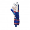 Reusch Guanti Calcio Attrakt Advance Blu Bianco Arancio Uomo