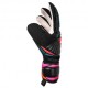 Reusch Guanti Calcio Attrakt Solid Nero Azzurro Arancio Uomo