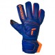Reusch Guanti Calcio Attrakt Infinity Finger Support Blu Arancio Nero Uomo