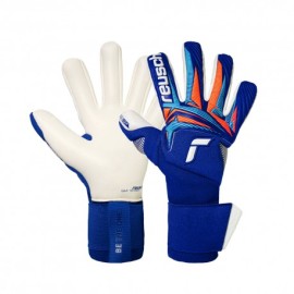 Reusch Guanti Calcio Attrakt Oro X Nc Gravity Blu Bianco Arancio Uomo