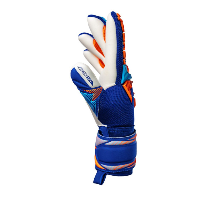 Reusch Guanti Calcio Attrakt Freegel Advance Blu Arancio Bambino