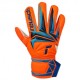 Reusch Guanti Calcio Attrakt Solid Arancio Blu Bambino