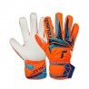 Reusch Guanti Calcio Attrakt Solid Arancio Blu Bambino