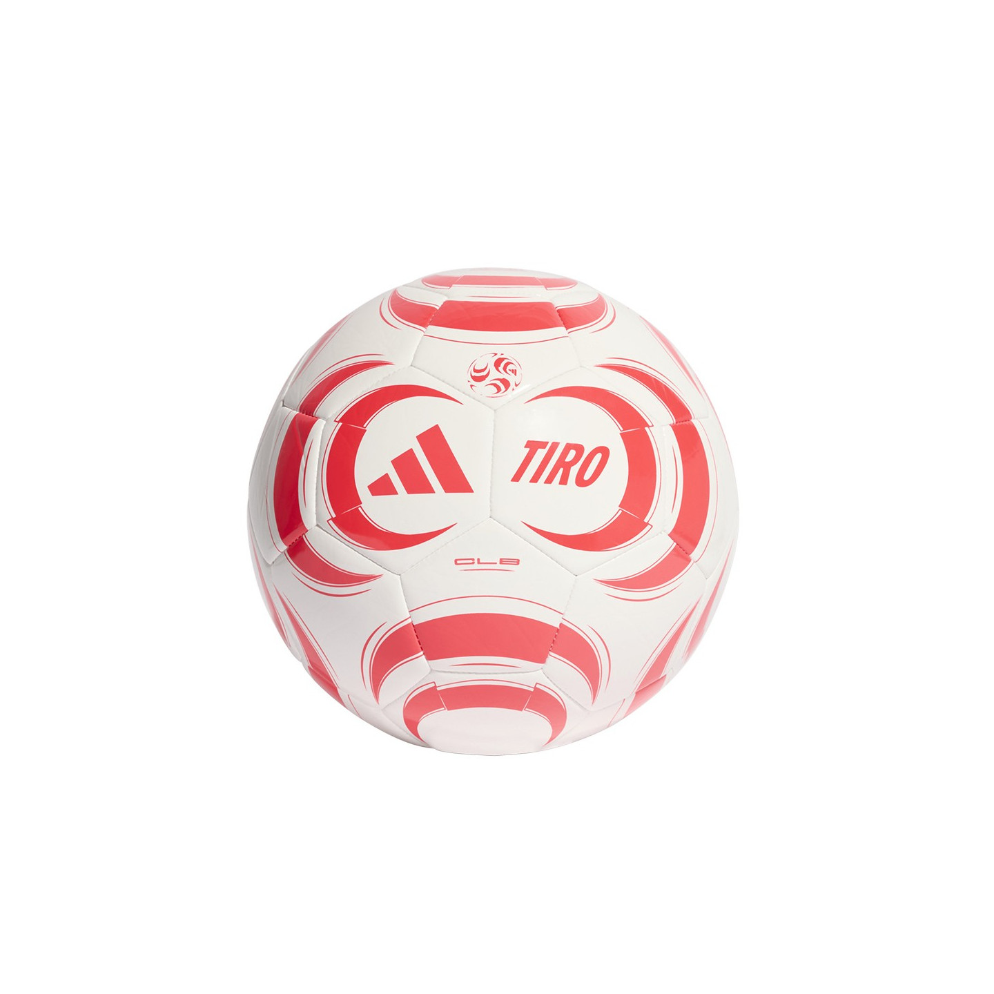 ADIDAS Pallone Da Calcio Tiro Club Bianco Rosso 5