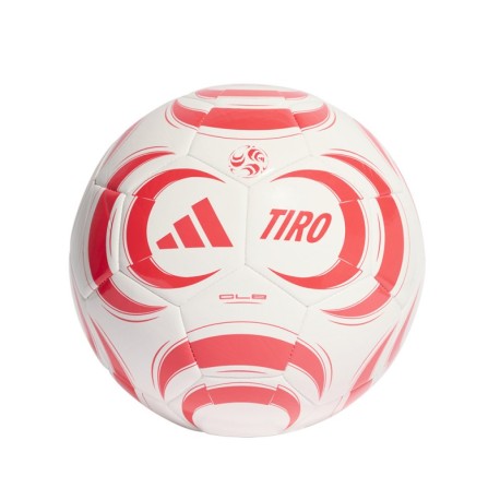ADIDAS Pallone Da Calcio Tiro Club Bianco Rosso