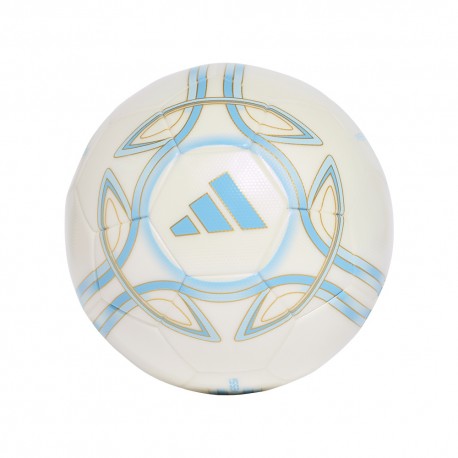 ADIDAS Pallone Da Calcio Messi Lge Bianco Azzurro