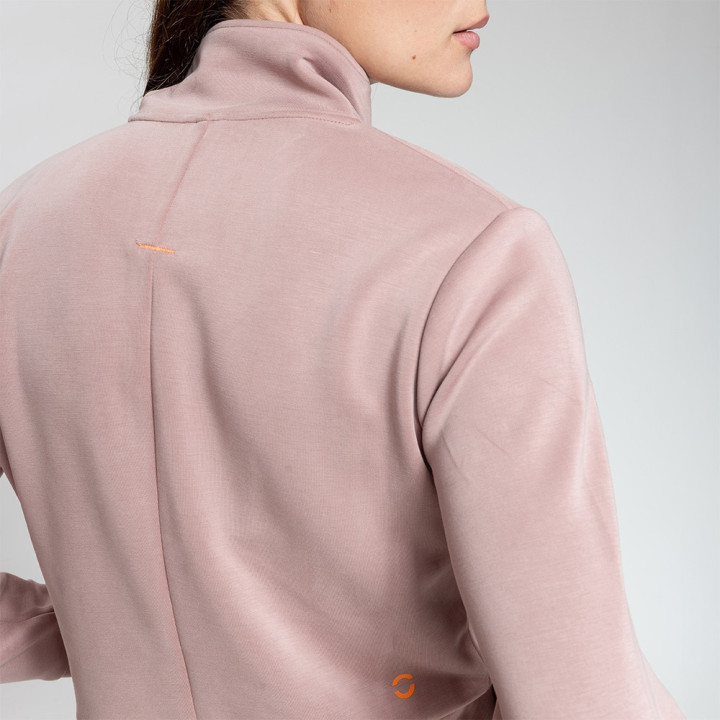 Iceport Felpa Con Cerniera Rosa Donna