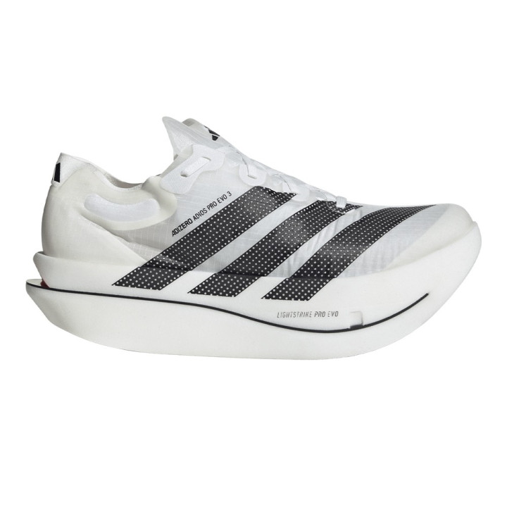 Adidas ADIZERO Adios Pro Evo 3 Bianco Nero - Scarpe Running Uomo