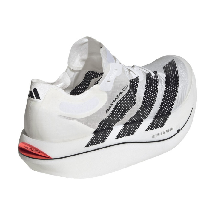 Adidas ADIZERO Adios Pro Evo 3 Bianco Nero - Scarpe Running Uomo