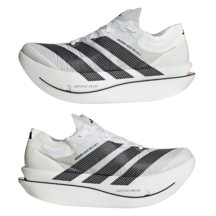 Adidas ADIZERO Adios Pro Evo 3 Bianco Nero - Scarpe Running Uomo
