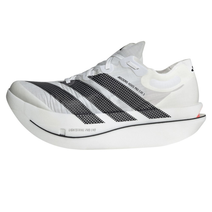 Adidas ADIZERO Adios Pro Evo 3 Bianco Nero - Scarpe Running Uomo