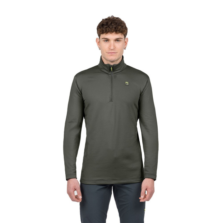 Karpos Felpa In Pile Pizzocco Evo Half Zip Kambaba Uomo