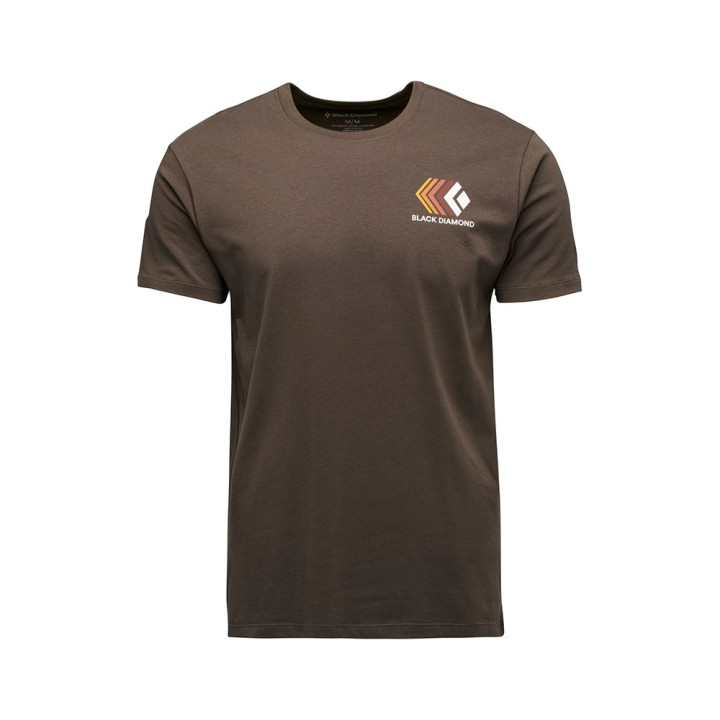 Black Diamond T-Shirt Arrampicata Faded Basalt Uomo
