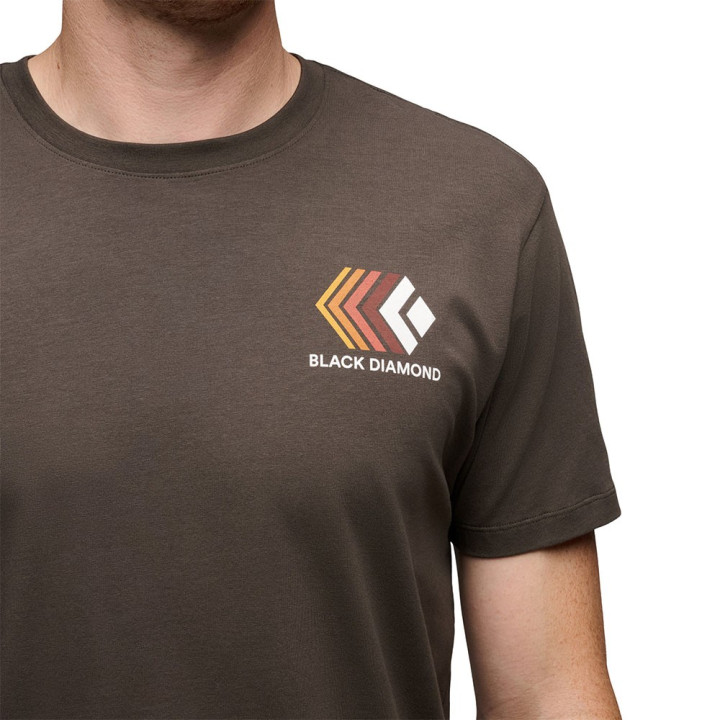 Black Diamond T-Shirt Arrampicata Faded Basalt Uomo