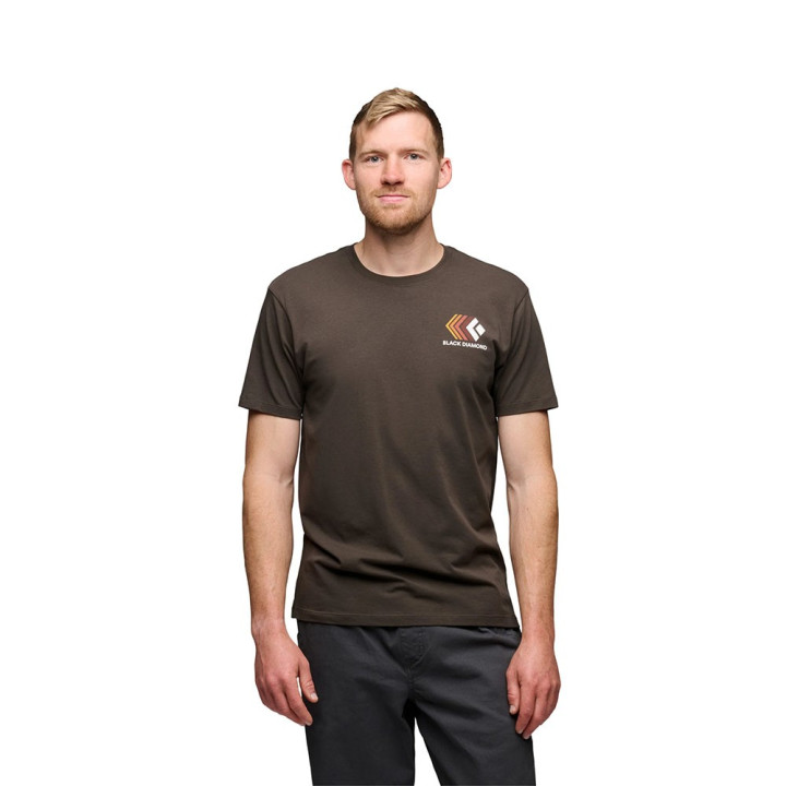 Black Diamond T-Shirt Arrampicata Faded Basalt Uomo