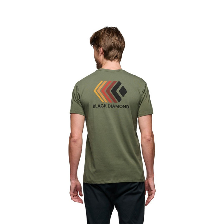 Black Diamond T-Shirt Arrampicata Faded Tundra Uomo