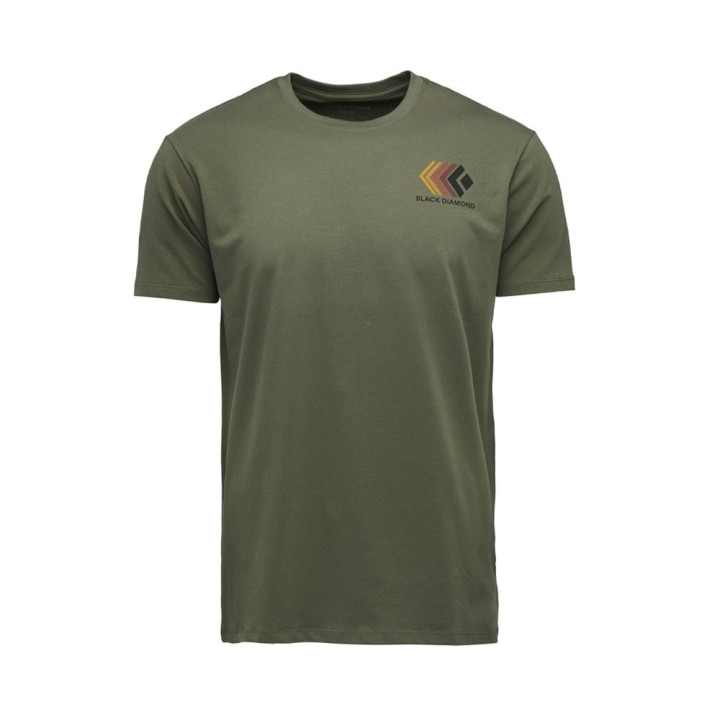 Black Diamond T-Shirt Arrampicata Faded Tundra Uomo