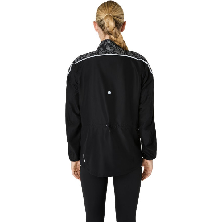 Asics Giacca Running Road Lite-Sho Performance Nero Donna