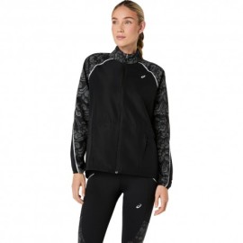 Asics Giacca Running Road Lite-Sho Performance Nero Donna