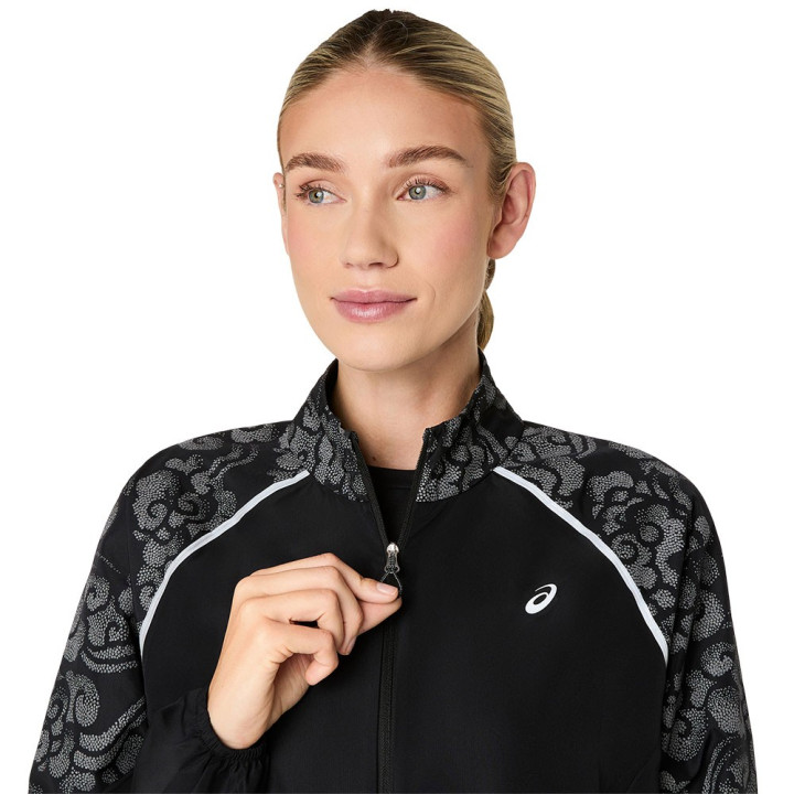 Asics Giacca Running Road Lite-Sho Performance Nero Donna