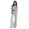 Iceport Maglia Maniche Lunghe Collo Vulcano La Ade Grigio Donna