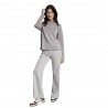 Iceport Maglia Maniche Lunghe Collo Vulcano La Ade Grigio Donna