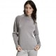 Iceport Maglia Maniche Lunghe Collo Vulcano La Ade Grigio Donna