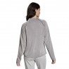 Iceport Maglia Maniche Lunghe Collo Vulcano La Ade Grigio Donna
