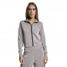 Iceport Felpa Con Cerniera Grigio Donna