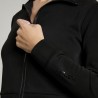 Iceport Felpa Con Cerniera Nero Donna
