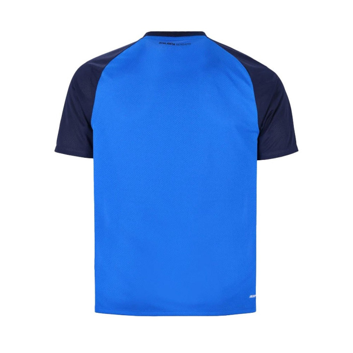 New Balance Maglia Maniche Corte Atalanta Training Staff Blu Uomo